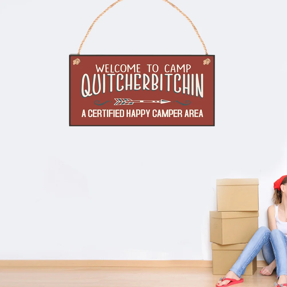 Sign Plaque Camp Wood Welcome Wooden Hanging Signs Door Decor Wall Welocme Camping Rustic Farmhouse Home Funny Decoration
Sign Plaque Camp Wood Welcome Wooden Hanging Signs Door Decor Wall Welocme Camping Rustic Farmhouse Home Funny Decoration