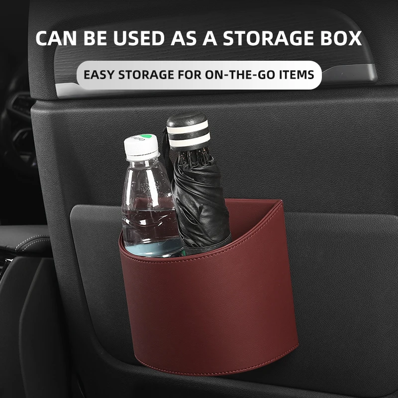 Car Trash Bin Can Portable Car Interior Sundries Storage Box Garbage Organizer Holder For BMW E90 F30 G20 G30 Auto Accessories
Car Trash Bin Can Portable Car Interior Sundries Storage Box Garbage Organizer Holder For BMW E90 F30 G20 G30 Auto Accessories