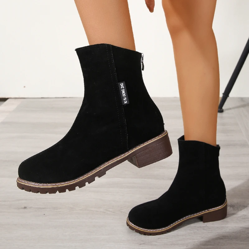 New Boots Autumn Winter Women Boots Classics Zipper Shoes Female Motorcycle Ankle Boots Botas Mujer Fashion Casual Ladies Shoes
New Boots Autumn Winter Women Boots Classics Zipper Shoes Female Motorcycle Ankle Boots Botas Mujer Fashion Casual Ladies Shoes