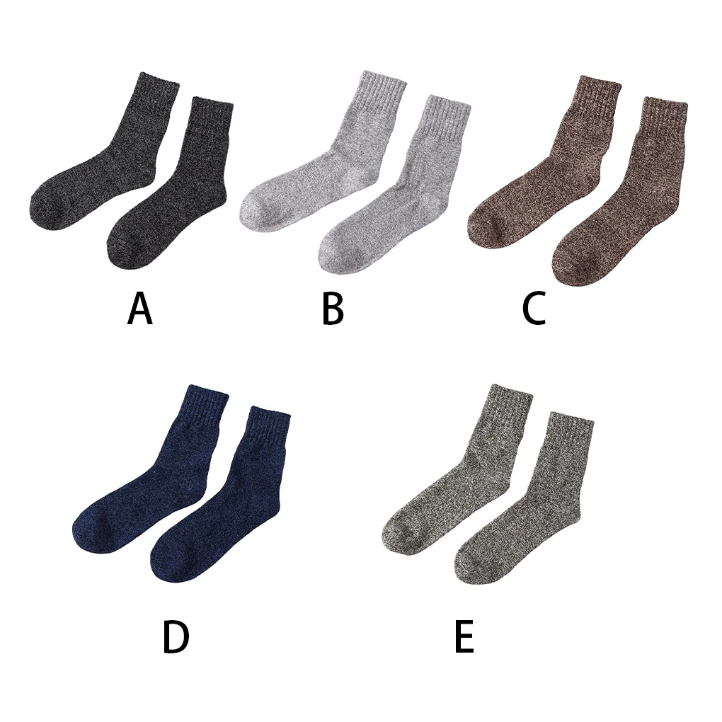 1 Pair Men Socks Winter Warm Cold Weather Hosiery Solid Color Comfortable Foot Warmer Middle Tube Dressing Accessory
1 Pair Men Socks Winter Warm Cold Weather Hosiery Solid Color Comfortable Foot Warmer Middle Tube Dressing Accessory