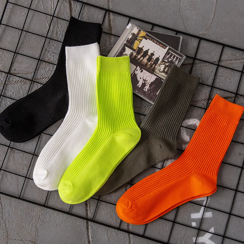 Men Socks Fashion Cotton Bright Color Crew Socks Casual Breathable Long Sport Socks For Men Calcetines De Hombre White
Men Socks Fashion Cotton Bright Color Crew Socks Casual Breathable Long Sport Socks For Men Calcetines De Hombre White