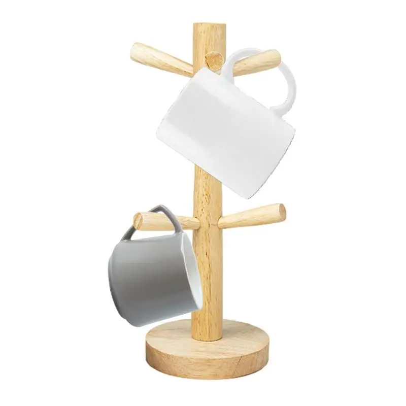 Mug Hanging Display Rack Cafe Organizer Stand Drinkware Shelf Tree Shape Wood Coffee Tea Cup Storage Holder Household Accessory
Mug Hanging Display Rack Cafe Organizer Stand Drinkware Shelf Tree Shape Wood Coffee Tea Cup Storage Holder Household Accessory