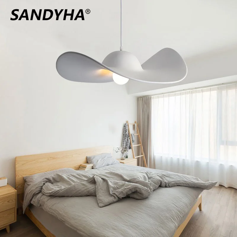 SANDYHA Modern Creative Hat Design Led Pendant Lights Lustre Salon Fashion Chandelier for Dining Room Study Lamp Home Decoration
SANDYHA Modern Creative Hat Design Led Pendant Lights Lustre Salon Fashion Chandelier for Dining Room Study Lamp Home Decoration