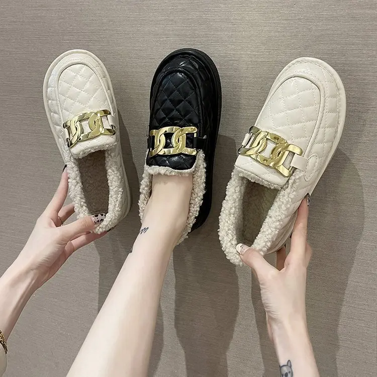 Winter Women Boots Warm Plush Fur Snow Boots Ladies Slip on Comfortable Flat Ankle Boots Femme Winter Cotton Shoes Botas Mujer
Winter Women Boots Warm Plush Fur Snow Boots Ladies Slip on Comfortable Flat Ankle Boots Femme Winter Cotton Shoes Botas Mujer