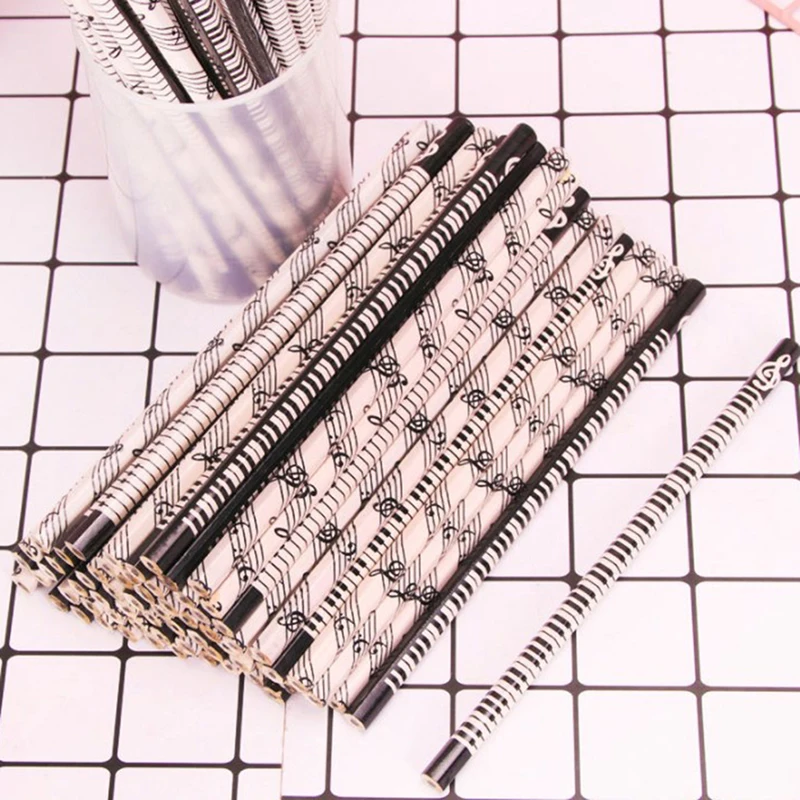 12 шт. милые деревянные карандаши с музыкальными нотами пианино HB для студентов карандаши для рисования приз начальной школы корейские канцелярские подарки 
12 шт. милые деревянные карандаши с музыкальными нотами пианино HB для студентов карандаши для рисования приз начальной школы корейские канцелярские подарки