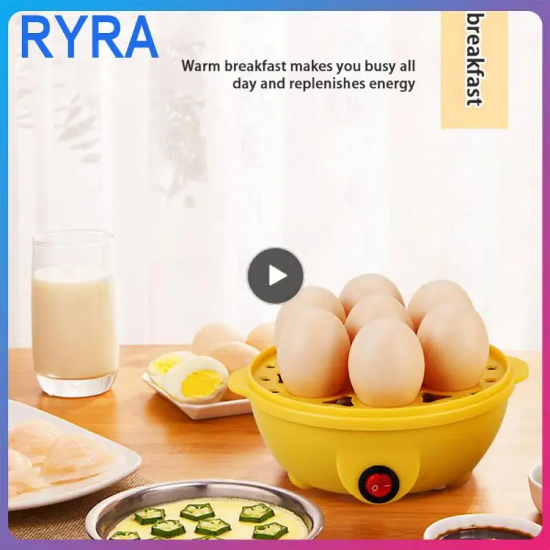 Dormitory Chick Egg Steamer Breakfast Machine Kitchen Appliances Egg Cooker Anti-dry Burn can be Automatic Power Off Egg Tools
Dormitory Chick Egg Steamer Breakfast Machine Kitchen Appliances Egg Cooker Anti-dry Burn can be Automatic Power Off Egg Tools