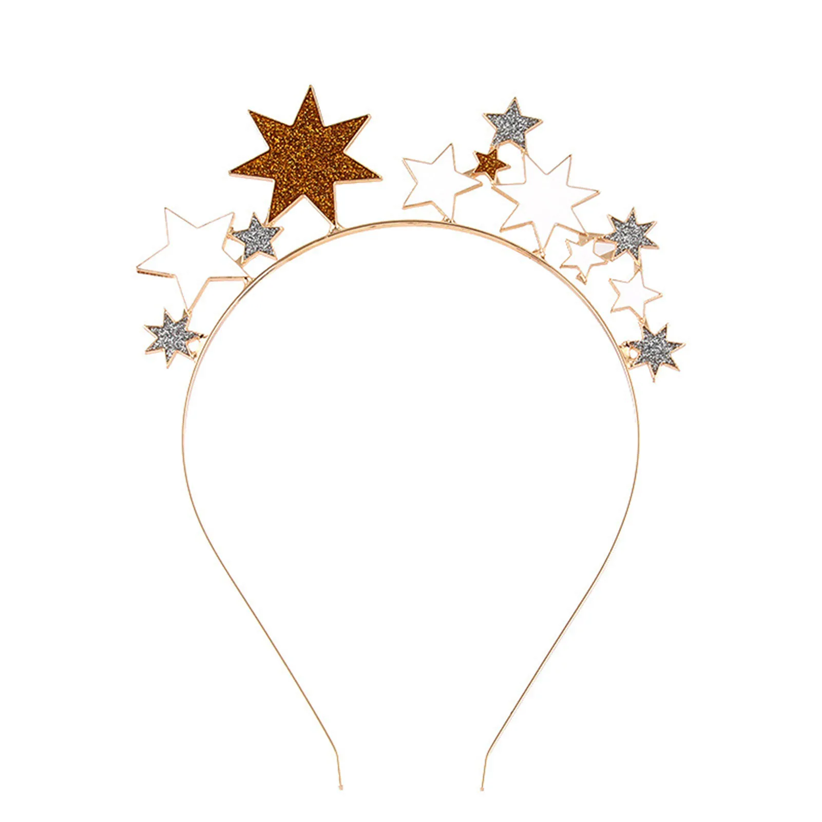 Bride Wedding Stars Hairbands Exaggerated Style Stable Personality Headpiece for Hair DIY Accessory Hair Styling
Bride Wedding Stars Hairbands Exaggerated Style Stable Personality Headpiece for Hair DIY Accessory Hair Styling