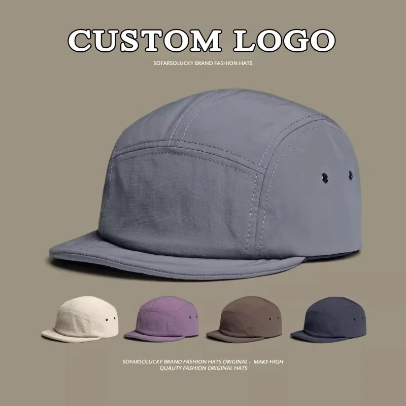 Американская короткополая бейсболка в стиле ретро летняя тонкая быстросохнущая