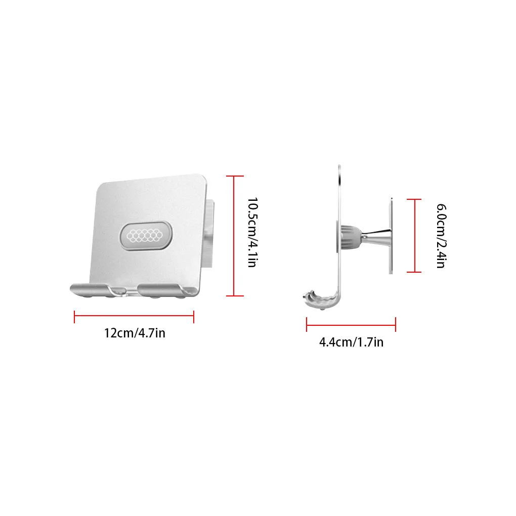 Phone Tablet Wall Holder Kitchen Bathroom Drilling-free Table Wall Hanging Stand Alloy Bracket
Phone Tablet Wall Holder Kitchen Bathroom Drilling-free Table Wall Hanging Stand Alloy Bracket