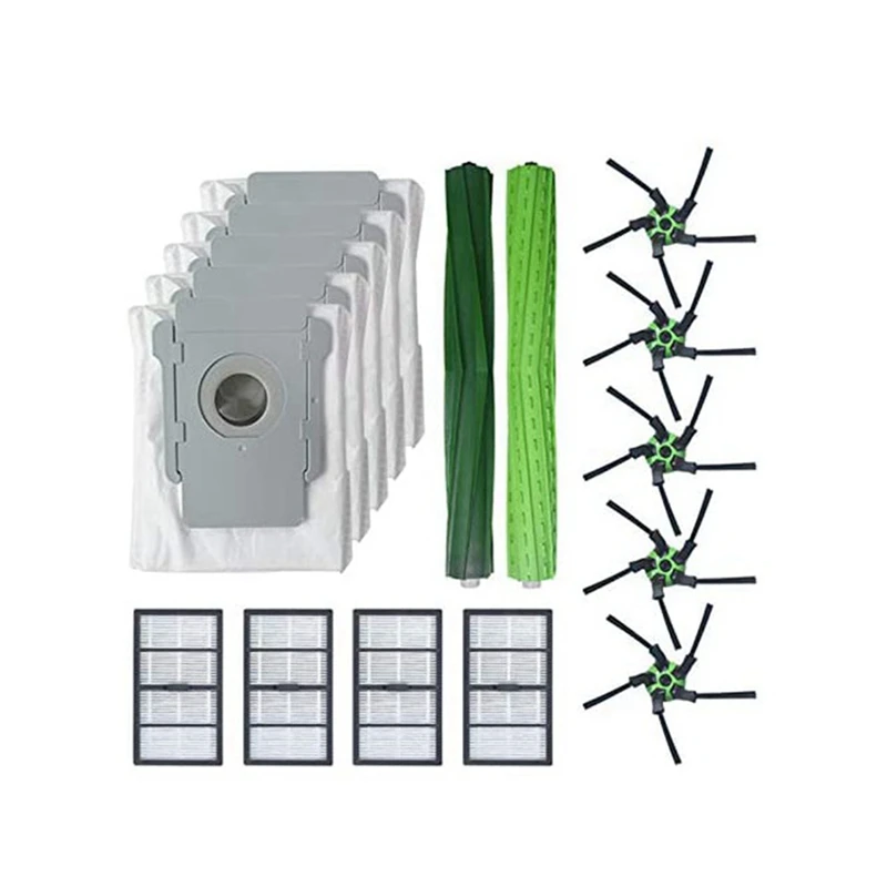 

Для роликовой щетки, боковая щетка, фильтр НЕРА, пылесборник, перегородка, сменная Расческа для Irobot Roomba S9 (9150), S9 Plus (9550)