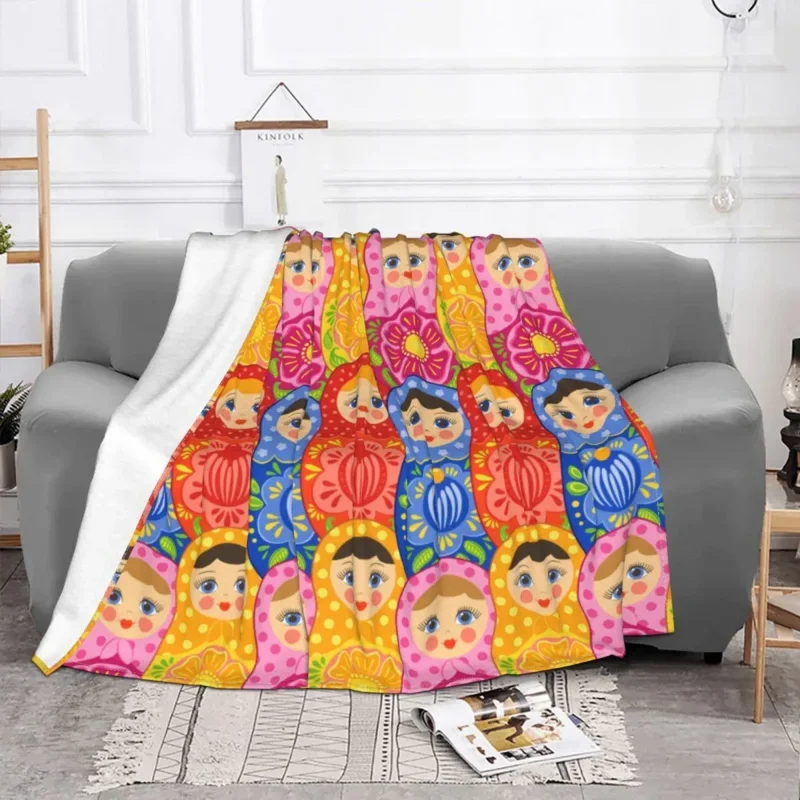 Matryoshka Russian Doll Pattern Blankets Fleece Print Cartoon Anime Plaid Lightweight Throw Blanket For Home Car Bedspreads
Matryoshka Russian Doll Pattern Blankets Fleece Print Cartoon Anime Plaid Lightweight Throw Blanket For Home Car Bedspreads