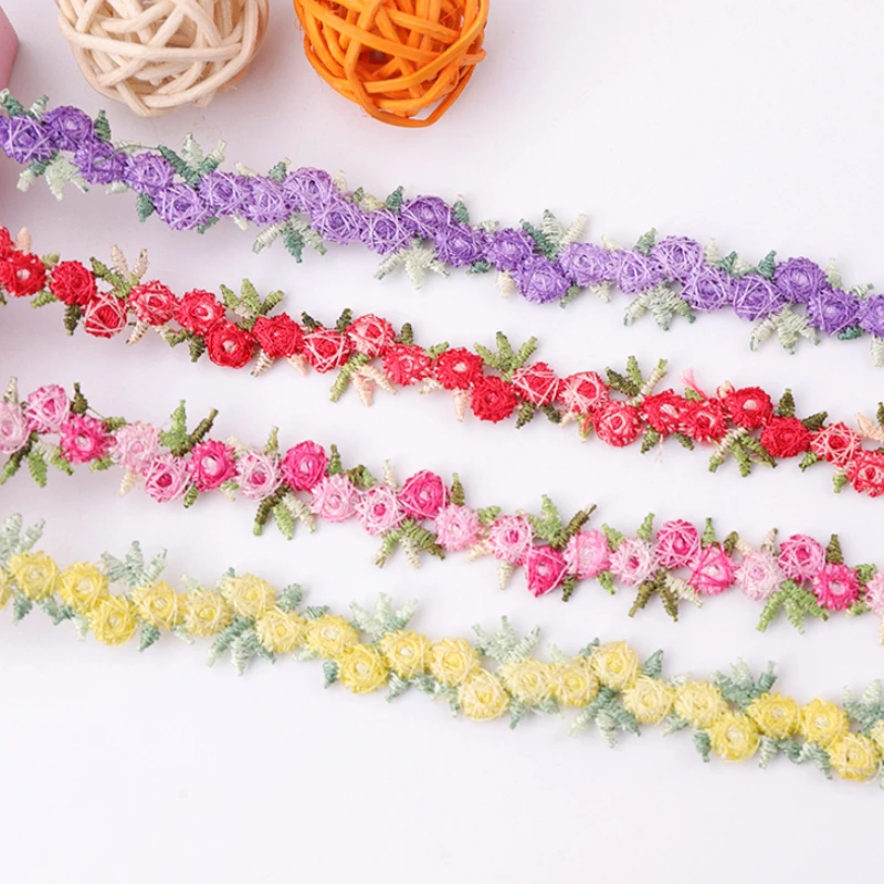 10/30/50 Yards Diverse Flower Water Soluble Lace Sewing 1.5CM Polyester DIY Accessorie Fabric for Decorate Lace Clothing Product
10/30/50 Yards Diverse Flower Water Soluble Lace Sewing 1.5CM Polyester DIY Accessorie Fabric for Decorate Lace Clothing Product