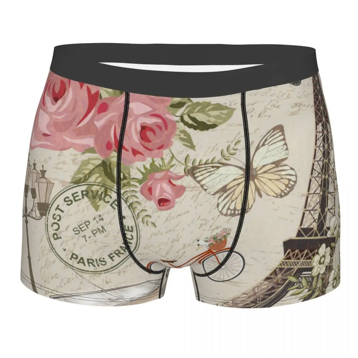 Underwear Male Panties Underpants Boxershorts Vintage Paris Postcard Men Boxers Sexy Boxer Homme
Underwear Male Panties Underpants Boxershorts Vintage Paris Postcard Men Boxers Sexy Boxer Homme