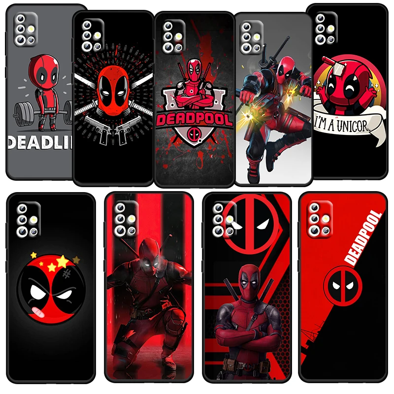 Marvel Avengers deadpool For Samsung Galaxy A52S A72 A71 A52 A51 A12 A32 A21S 4G 5G Fundas Soft TPU Black Phone Case Capa Coque
Marvel Avengers deadpool For Samsung Galaxy A52S A72 A71 A52 A51 A12 A32 A21S 4G 5G Fundas Soft TPU Black Phone Case Capa Coque