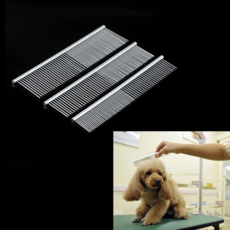 New Dog Comb Long Thick Hair Fur Removal Brush Stainless Steel Lightweight Pets Dog Cat Grooming Combs for Shaggy Dogs
New Dog Comb Long Thick Hair Fur Removal Brush Stainless Steel Lightweight Pets Dog Cat Grooming Combs for Shaggy Dogs