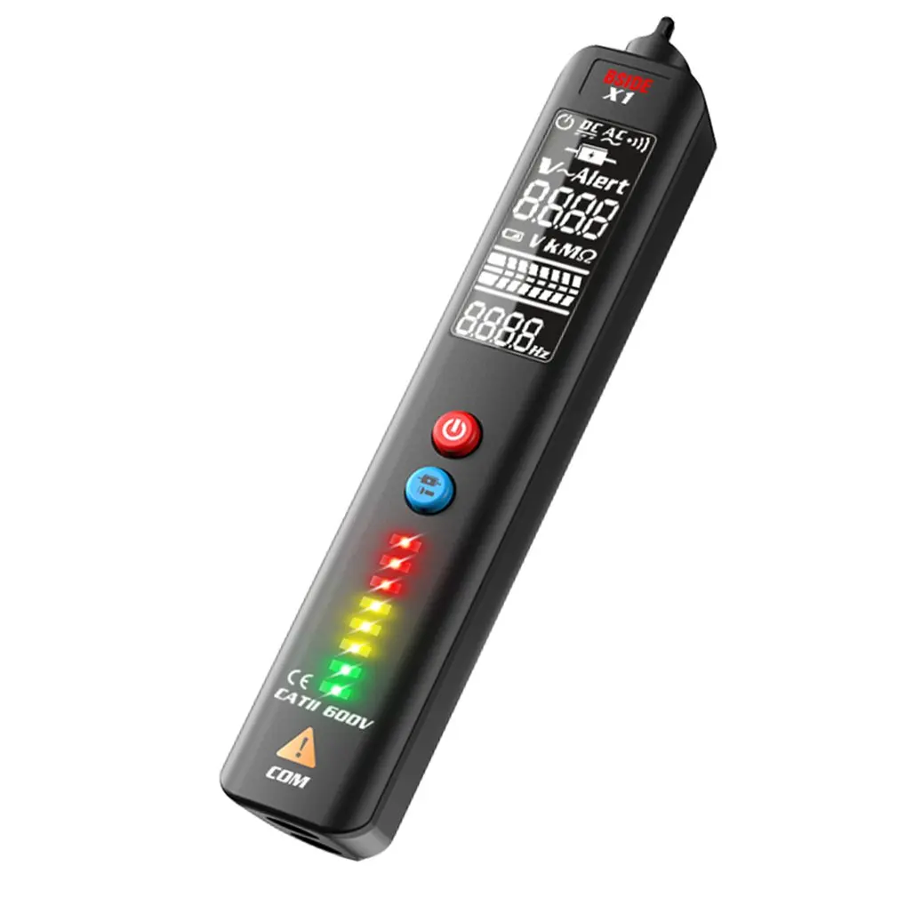 Smart Electric Pen AC DC Voltage Detector Volt Current Non-Contact Tester Smart Digital Multimeter Electric Pen
Smart Electric Pen AC DC Voltage Detector Volt Current Non-Contact Tester Smart Digital Multimeter Electric Pen