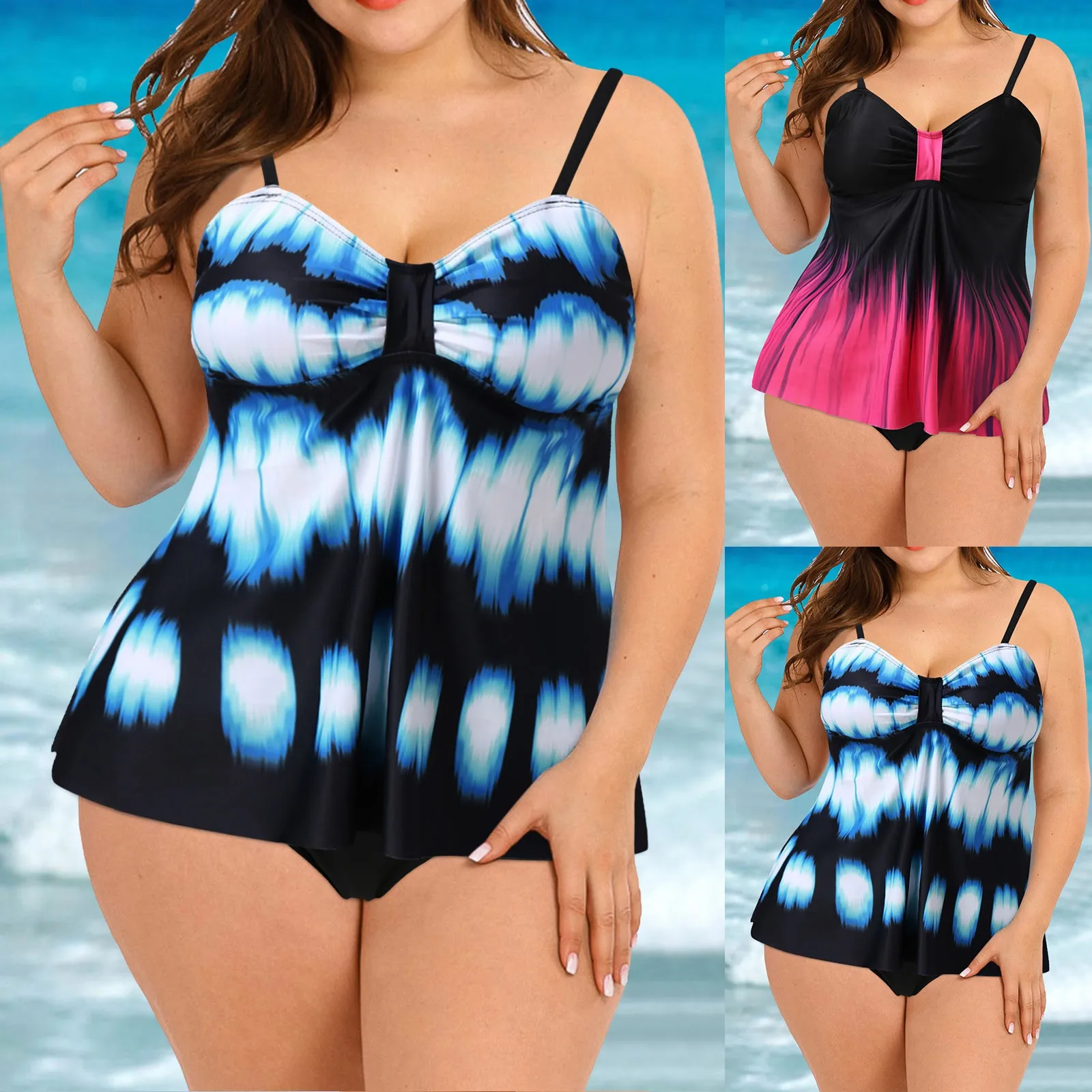 Женский раздельный купальник с чашками пуш-ап и цифровым принтом
Женский раздельный купальник с чашками пуш-ап и цифровым принтом