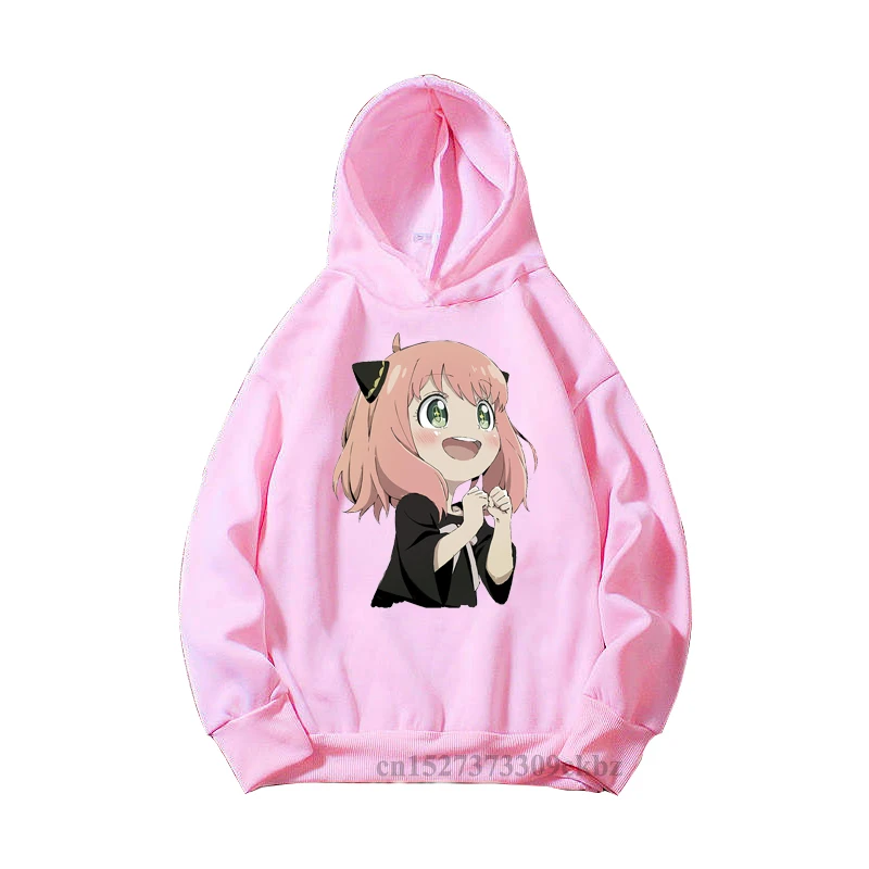 Kids New Cartoon Spy X Family Print Hoodies Girls Clothing Children Kawaii Anime Tops Anya and Bond Harajuku Pink Sweatshirt
Kids New Cartoon Spy X Family Print Hoodies Girls Clothing Children Kawaii Anime Tops Anya and Bond Harajuku Pink Sweatshirt