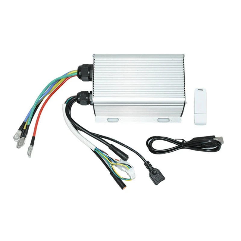 Electric Bicycle Controller With Programmable Bluetooth For 32V-72V 45A Sabowatton Controller Waterproof System Kit
Electric Bicycle Controller With Programmable Bluetooth For 32V-72V 45A Sabowatton Controller Waterproof System Kit