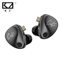 KZ Castor In Ear HiFi Earphone 2DD Dynamic High-end Tunable balanced armature Headphone Monitor Cancelling Earbuds Free Shipping