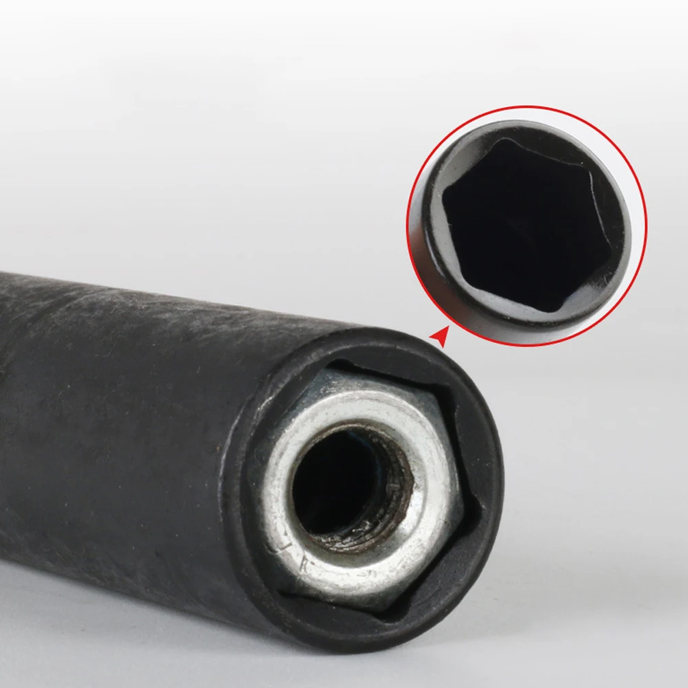 Chrome-vanadium Steel Hexagon Socket 110mm Sleeve Adapter Strong Torque Wrenches Hexagon 110mm Deepen Socket Drill Bit
Chrome-vanadium Steel Hexagon Socket 110mm Sleeve Adapter Strong Torque Wrenches Hexagon 110mm Deepen Socket Drill Bit