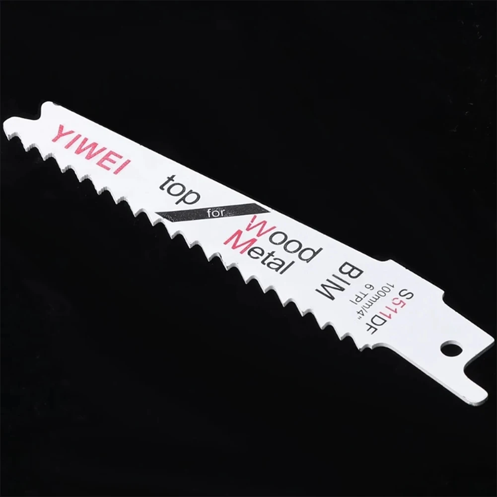 5 Pcs S511DF Reciprocating Saw Blade 100mm 4.0mm HCS Jigsaw Blade BIM For Wood Plastic Cutting Tools Accessories
5 Pcs S511DF Reciprocating Saw Blade 100mm 4.0mm HCS Jigsaw Blade BIM For Wood Plastic Cutting Tools Accessories