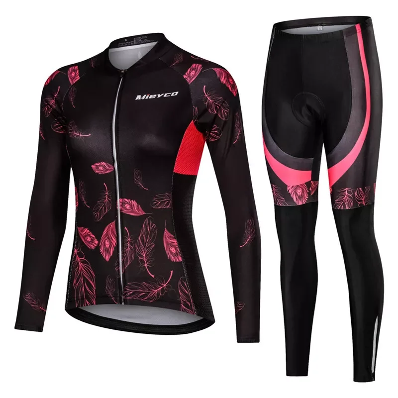 Women's Cycling Jersey Set Long Sleeve Roupa De Ciclismo Feminina Mountain Bicycle Clothing Suit MTB Bike Clothes Cycling Se
Women's Cycling Jersey Set Long Sleeve Roupa De Ciclismo Feminina Mountain Bicycle Clothing Suit MTB Bike Clothes Cycling Se