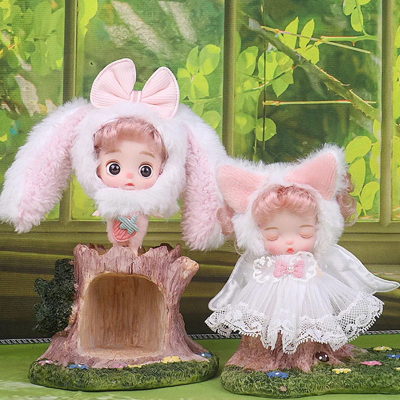 5 Detachable Joints Brown Eyes New 10cm Doll OB11 Girl Doll DIY Expression Princess Girl Doll Set Cute BJD Girl Ornament Gift
5 Detachable Joints Brown Eyes New 10cm Doll OB11 Girl Doll DIY Expression Princess Girl Doll Set Cute BJD Girl Ornament Gift
