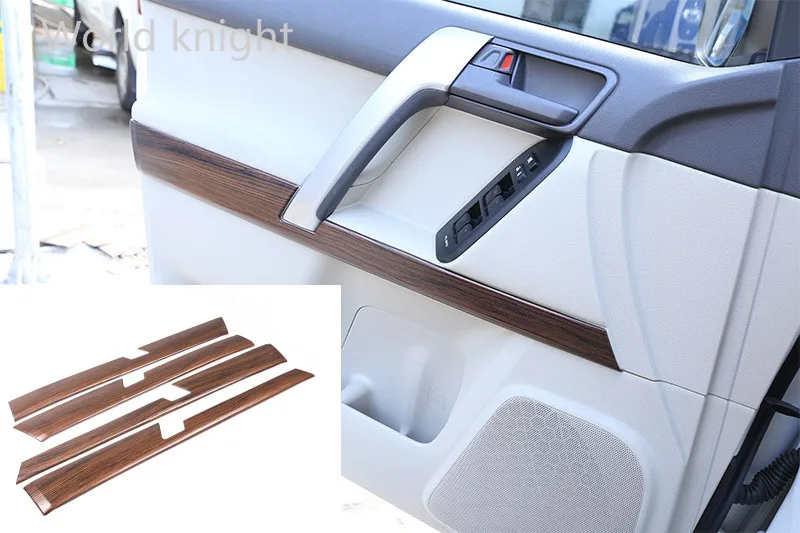 4pcs Pine Wood Grain ABS Car Interior Door Decoration Panel Trim For Toyota Land Cruiser Prado FJ150 150 2010-2018 Accessories
4pcs Pine Wood Grain ABS Car Interior Door Decoration Panel Trim For Toyota Land Cruiser Prado FJ150 150 2010-2018 Accessories