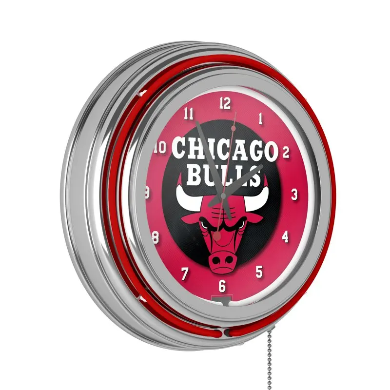 Newest, Stylish, Eye-Catchy Chrome Double Ring Neon Clock by Bulls - Enhance Any Room's Look with Standout Style!
Newest, Stylish, Eye-Catchy Chrome Double Ring Neon Clock by Bulls - Enhance Any Room's Look with Standout Style!