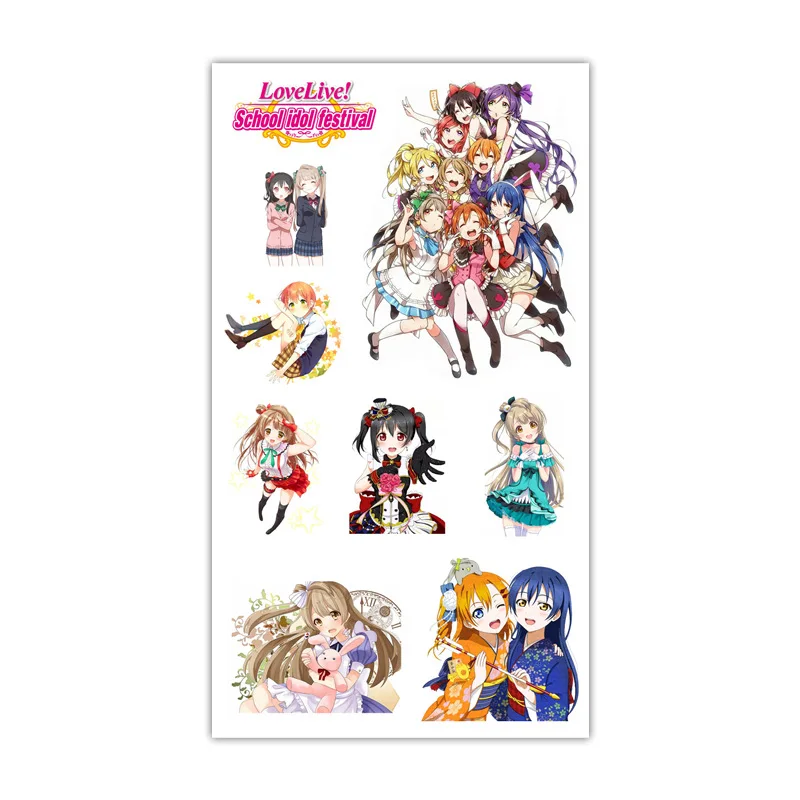 Аниме детские наклейки Love Live! Kawaii стикер для канцелярских товаров Многофункциональный тату-патч 10 комплектов
Аниме детские наклейки Love Live! Kawaii стикер для канцелярских товаров Многофункциональный тату-патч 10 комплектов