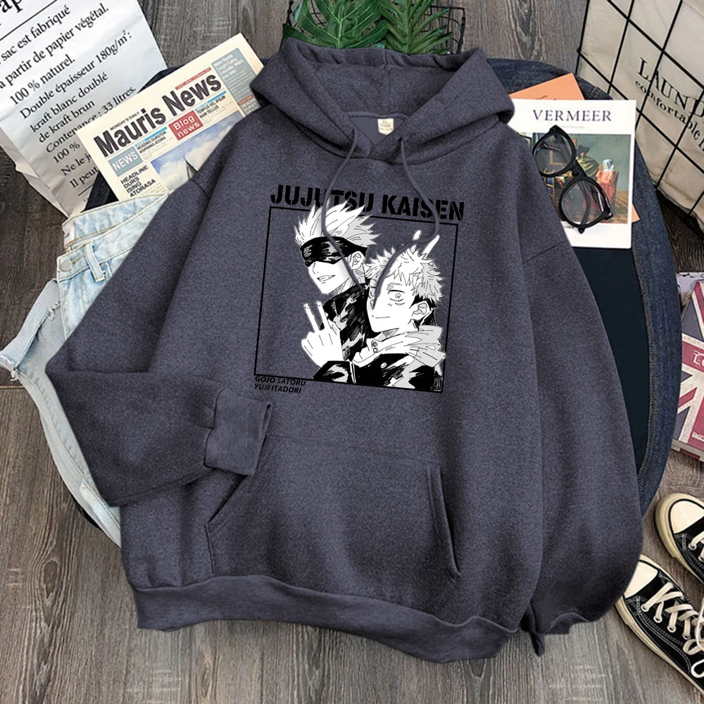 Jujutsu Kaisen Satoru With Itadori Printed Men'S Sweatshirt Loose Vintage Clothes Coldproof Vogue Hoodies Large Size Mens Hooded
Jujutsu Kaisen Satoru With Itadori Printed Men'S Sweatshirt Loose Vintage Clothes Coldproof Vogue Hoodies Large Size Mens Hooded