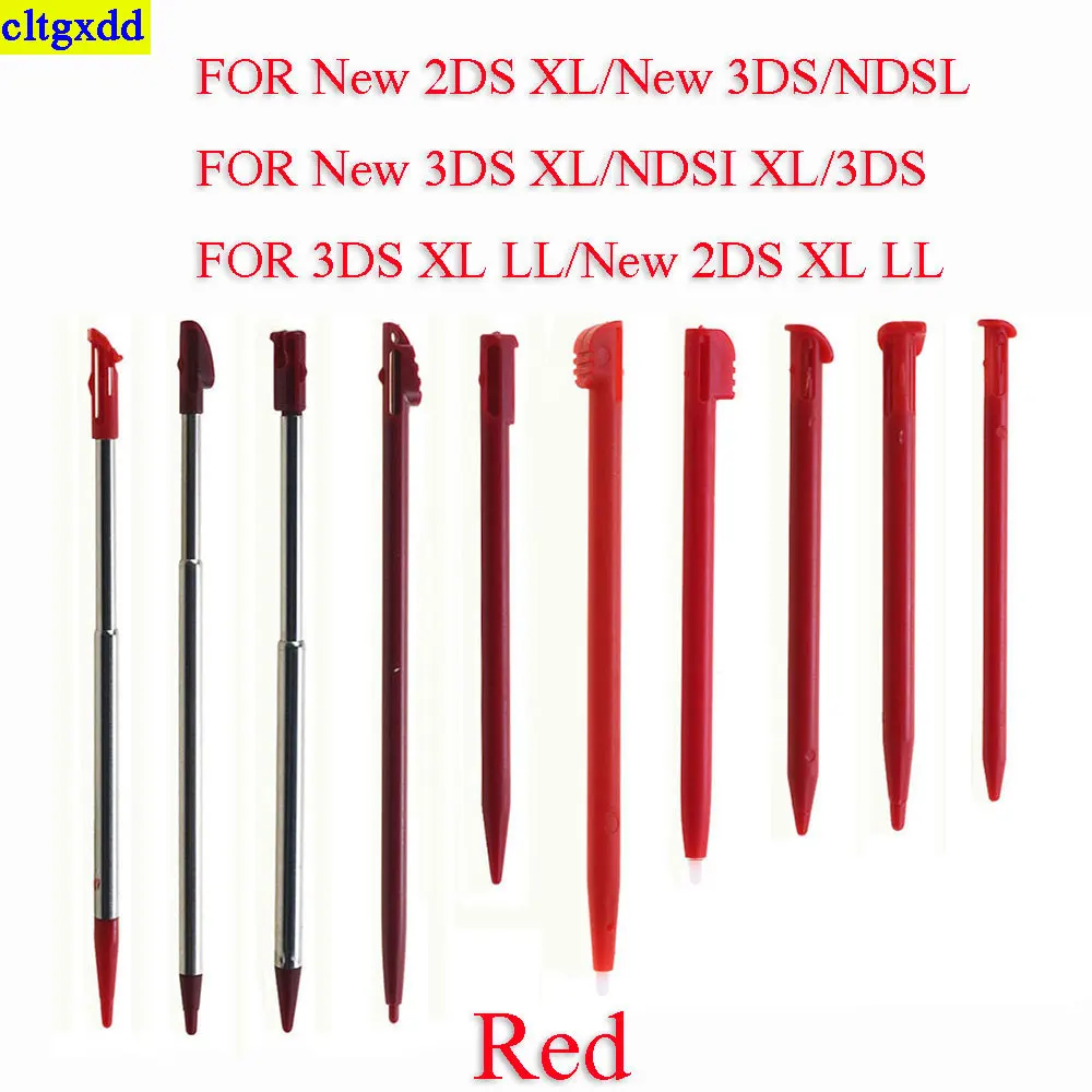 Red Metal Retractable Stylus Plastic Stylus for 2DS 3DS New 2DS LL XL New 3DS XL For NDSL NDSi NDS
Red Metal Retractable Stylus Plastic Stylus for 2DS 3DS New 2DS LL XL New 3DS XL For NDSL NDSi NDS