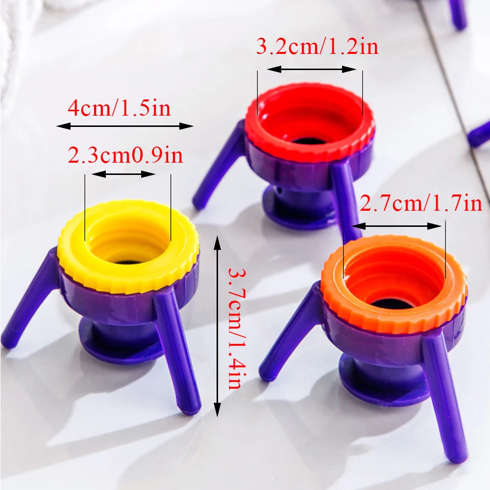 3PCS Inverted Bottle Cap 3 Sizes Leak-proof Kitchen Seasoning Bottle Bathroom Shower Gel Shampoo Upside Down Stand Cover
3PCS Inverted Bottle Cap 3 Sizes Leak-proof Kitchen Seasoning Bottle Bathroom Shower Gel Shampoo Upside Down Stand Cover