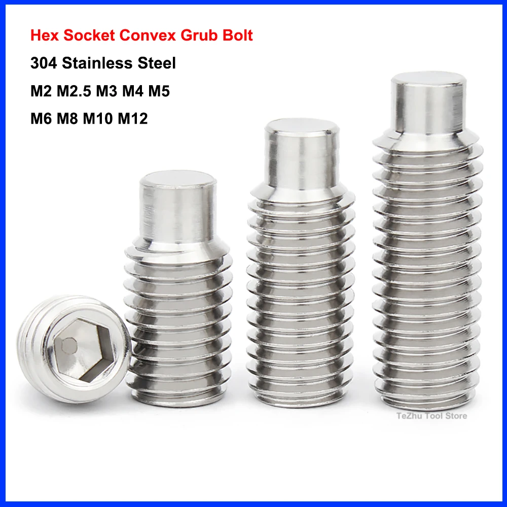 GooBetter болты шестигранные из нержавейки 304 М2-М12
GooBetter болты шестигранные из нержавейки 304 М2-М12