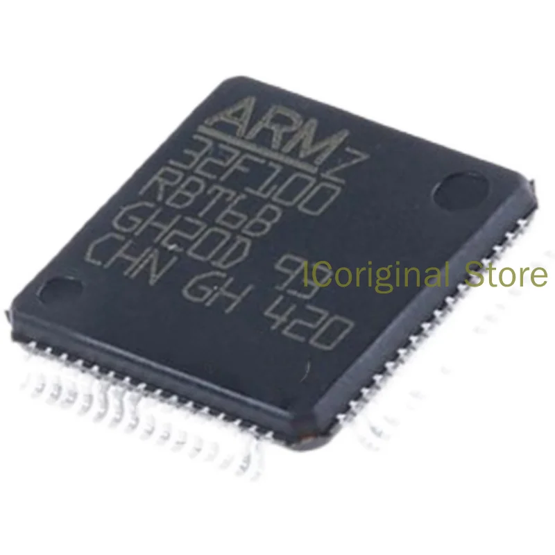 

Original STM32F100RBT6B STM32F100RBT6 LQFP64 MCU microcontroller 32-bit microcontrollers 128KB 24MHZ LQFP-64