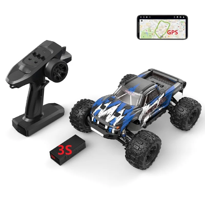 

MJX Hyper Go H16H H16E 4WD High Speed Electric Remote Control Off-roadTruck /RC Truggy With GPS Positioning Bluetooth 3S version