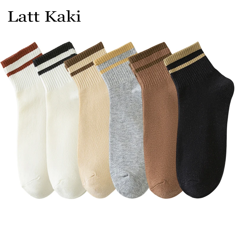 6 Pairs New Men's Socks Short Summer Absorb Sweat Cotton Sports Socks Man Breathable Deodorization Crew Socks Set Casual Striped
6 Pairs New Men's Socks Short Summer Absorb Sweat Cotton Sports Socks Man Breathable Deodorization Crew Socks Set Casual Striped