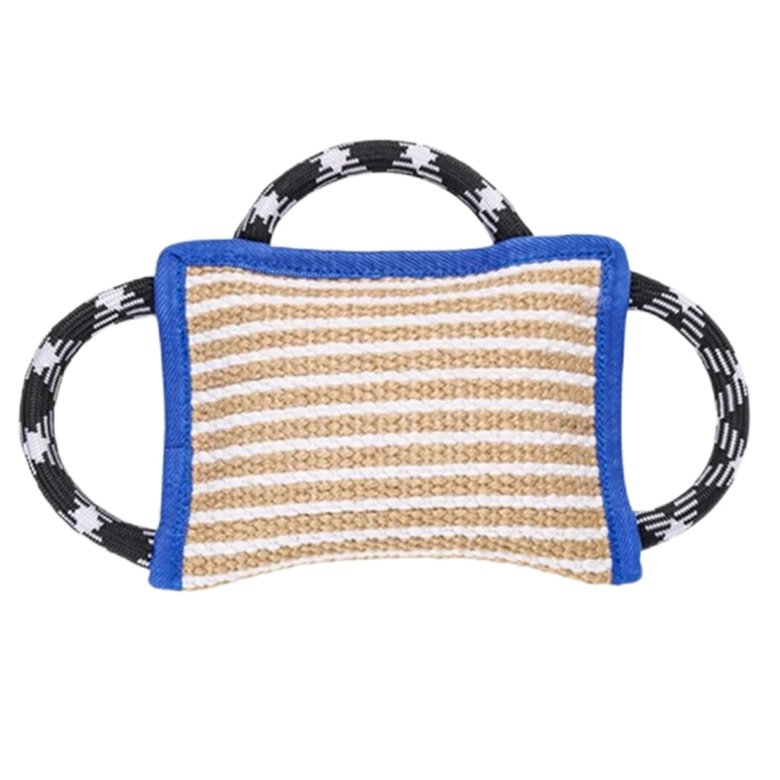 Dog Bite Pillow Dog Tug Toy Safe Biting Pad With 3 Comfortable Strong Handles Training Equipment For Tug Of War Interactive Toys
Dog Bite Pillow Dog Tug Toy Safe Biting Pad With 3 Comfortable Strong Handles Training Equipment For Tug Of War Interactive Toys