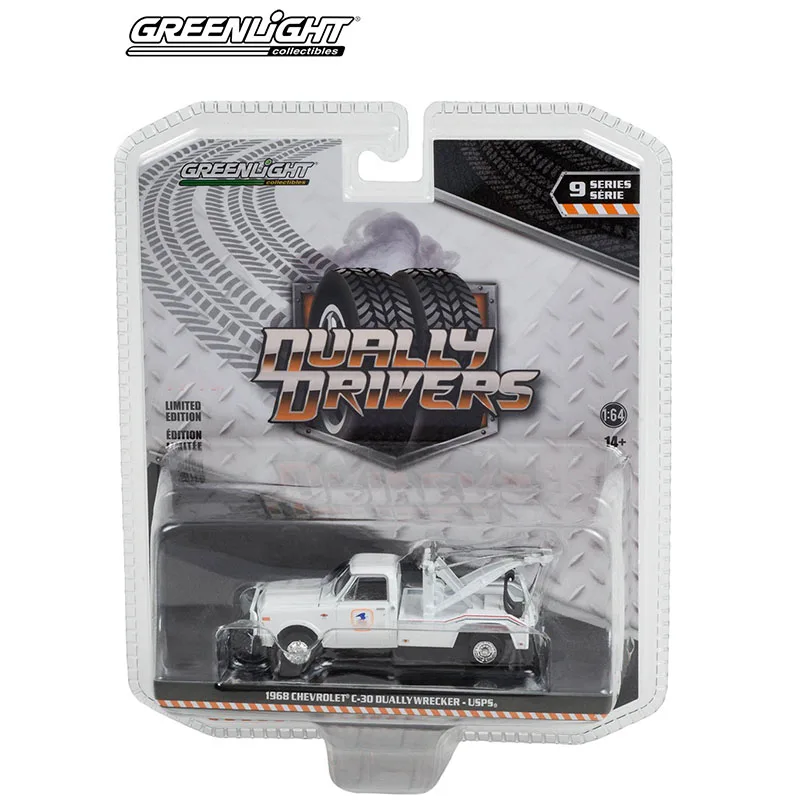Модель автомобиля из литого сплава с зеленсветильник, масштаб 1:64, 1968 Chevrolet C-30 Dually Эвакуатор-почтовая служба США (USPS)
Модель автомобиля из литого сплава с зеленсветильник, масштаб 1:64, 1968 Chevrolet C-30 Dually Эвакуатор-почтовая служба США (USPS)