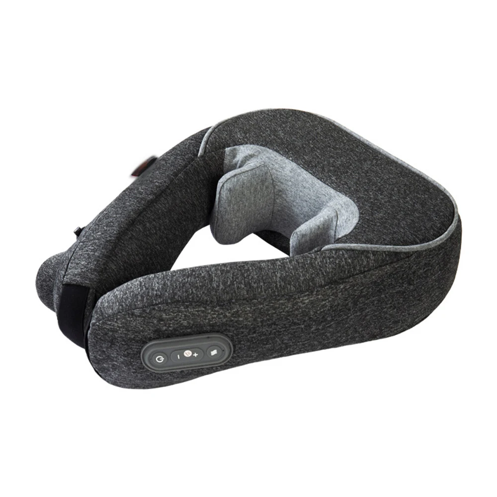 Portable electric smart multi-functional cervical neck and shoulder kneading massager pillow with heat
Portable electric smart multi-functional cervical neck and shoulder kneading massager pillow with heat