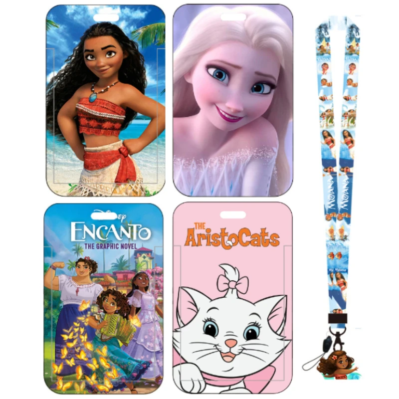 Disney Credential Holder Kawaii Moana Hanging Neck Long Rope Card Holders Frozen Keychain Encanto Id Card Holder Badge Holder
Disney Credential Holder Kawaii Moana Hanging Neck Long Rope Card Holders Frozen Keychain Encanto Id Card Holder Badge Holder
