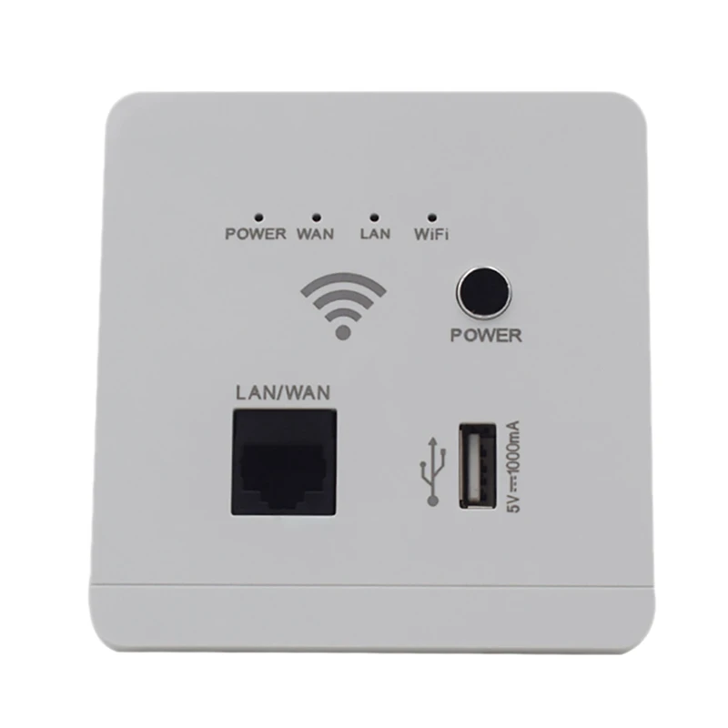 

300Mbps POE/48V USB 86 Pannel Wireless AP Wifi Panel in Wall Access Point