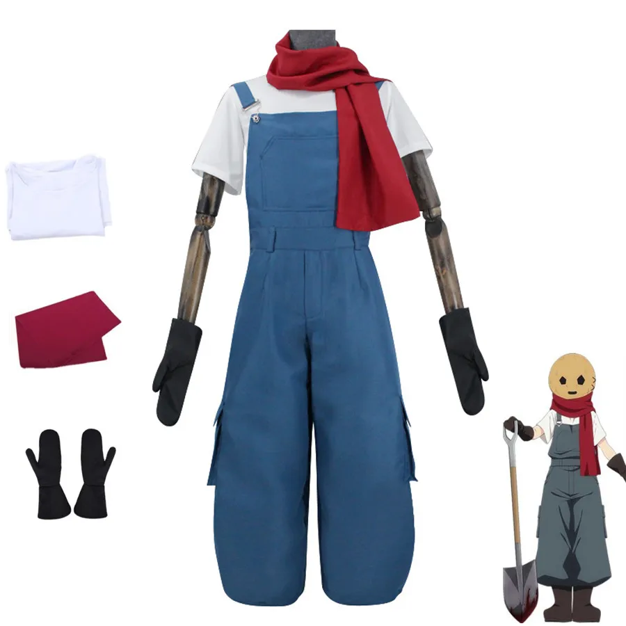 Anime Angels of Death Eddie Cosplay Costume Blue Rompers Scarf Uniform Repairman Man Woman Kawaii Halloween Christmas Party Suit
Anime Angels of Death Eddie Cosplay Costume Blue Rompers Scarf Uniform Repairman Man Woman Kawaii Halloween Christmas Party Suit