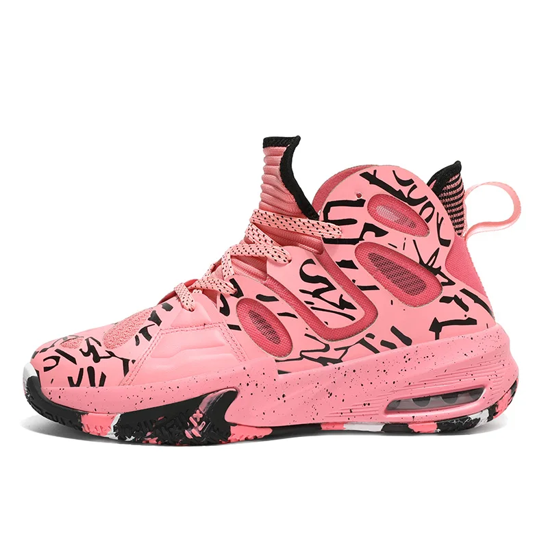 High Quality Flying Fabric Air Cushion Sports Basketball Shoes, Fashionable and Breathable Outdoor Training Men's Shoes Sneaker
High Quality Flying Fabric Air Cushion Sports Basketball Shoes, Fashionable and Breathable Outdoor Training Men's Shoes Sneaker
