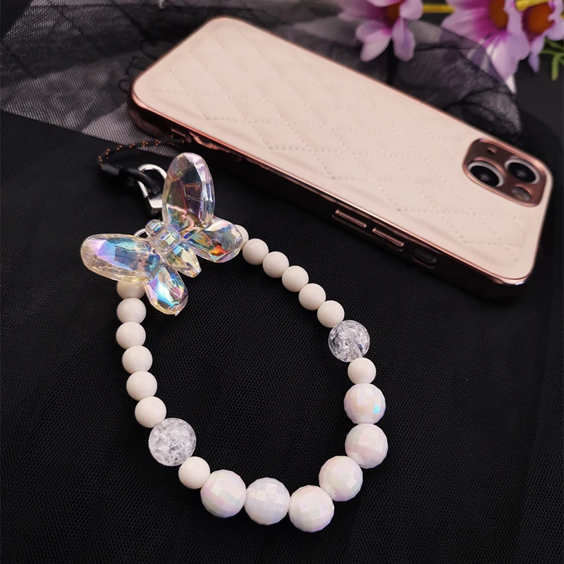 Mobile Phone Lanyard Short Jewelry Handmade Lanyard Beaded Pendant Key Lanyard Wrist Lanyard Wrist Keychain Colorful Butterfly
Mobile Phone Lanyard Short Jewelry Handmade Lanyard Beaded Pendant Key Lanyard Wrist Lanyard Wrist Keychain Colorful Butterfly