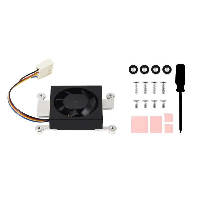 CM4-FAN-3007 Cooling Fan For Raspberry Pi Compute Module 4 CM4, Low Noise, With Thermal Tapes, 5V/12V Power Supply(Optional)
CM4-FAN-3007 Cooling Fan For Raspberry Pi Compute Module 4 CM4, Low Noise, With Thermal Tapes, 5V/12V Power Supply(Optional)