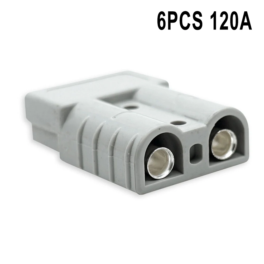 6Pcs 120A 600V FOR Anderson Type Plug Connectors Terminals 12-24V 6AWG 150*150*30mm DC Power Tools Wire & Cable Connectors
6Pcs 120A 600V FOR Anderson Type Plug Connectors Terminals 12-24V 6AWG 150*150*30mm DC Power Tools Wire & Cable Connectors