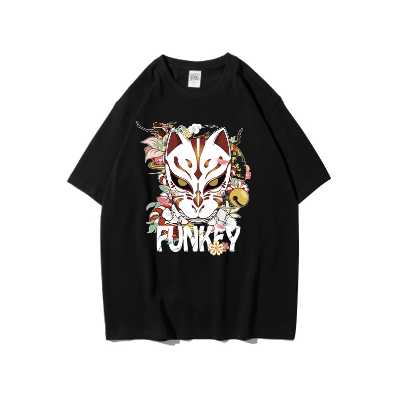 Футболка ExtFine мужская оверсайз с забавной маской лисы, модный брендовый топ с круглым вырезом и коротким рукавом, Повседневная рубашка в япо... 
Футболка ExtFine мужская оверсайз с забавной маской лисы, модный брендовый топ с круглым вырезом и коротким рукавом, Повседневная рубашка в япо...