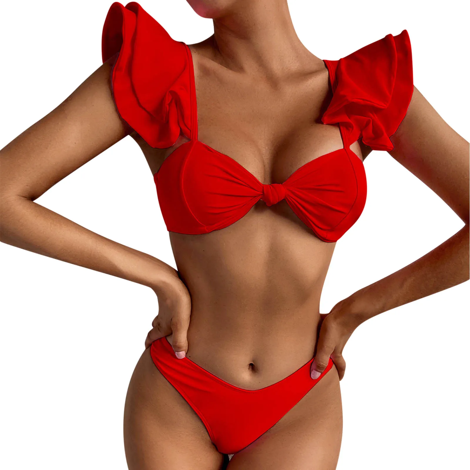Women Sexy Swimwear Set Solid Color Bow Breast Wrap Two Piece Swimsuit Bikini Elegant Swimming Swimwears tankinis sexy swimsuit
Women Sexy Swimwear Set Solid Color Bow Breast Wrap Two Piece Swimsuit Bikini Elegant Swimming Swimwears tankinis sexy swimsuit